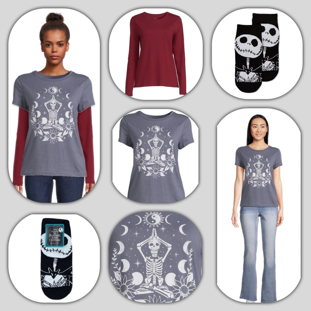 Small Skeleton Moon Phase 3Pc Bundle